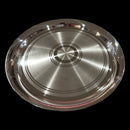 999 Pure Silver Hallmarked Light Weight Western Dinner Plate - Style