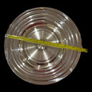 999 Pure Silver Hallmarked Light Weight Western Dinner Plate - Style