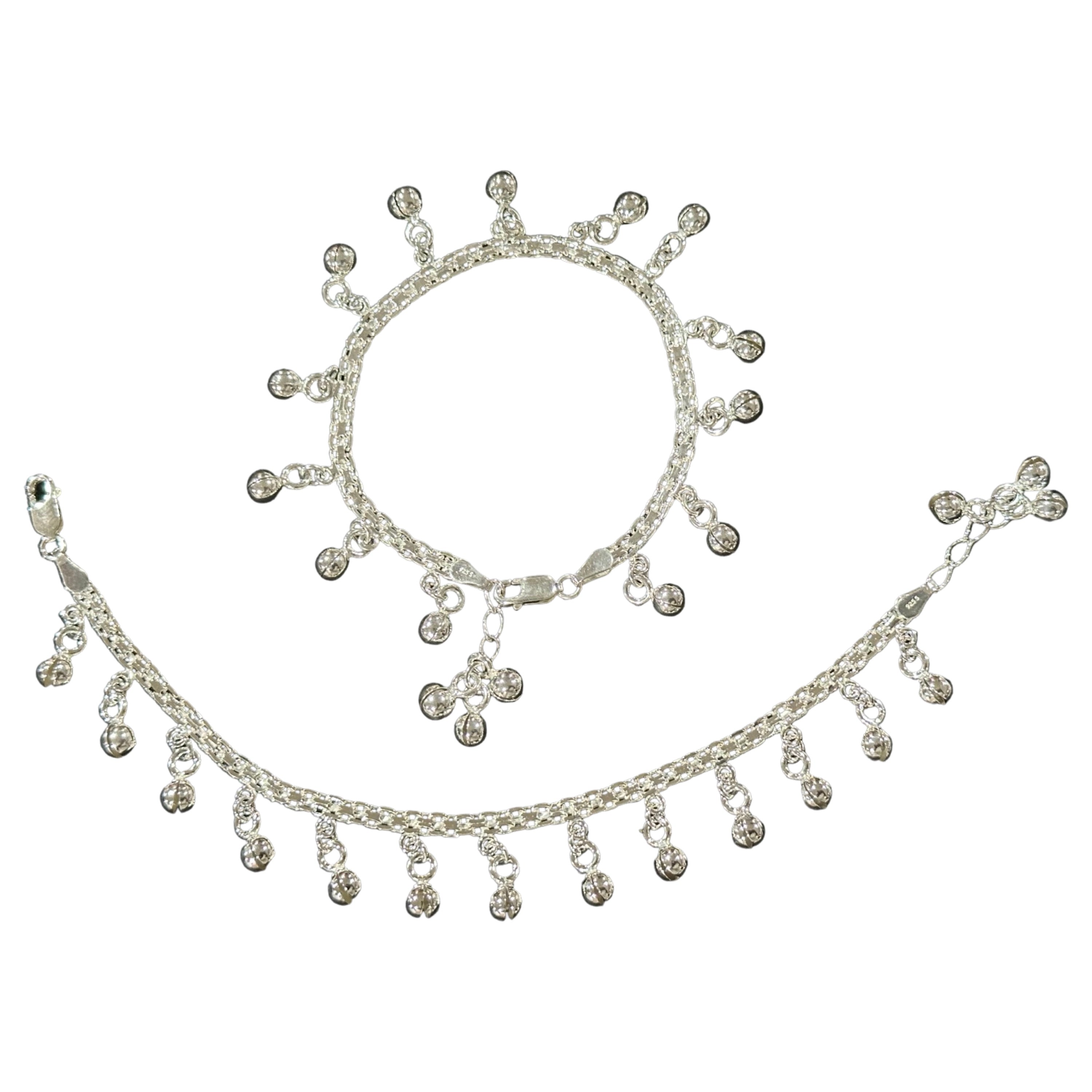 Healifty 3pcs Hypoallergenic S925 Silver Chain Extenders for DIY