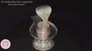 925 Sterling Silver Shiva Lingam Base (Figurine