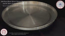999 Pure Silver Hallmarked Heavy Western Dinner Plate- Style