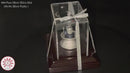 999 Pure Silver Shiva Lingam idol - 2.0-inch Tall Statue / Murti (Figurine