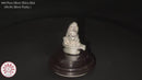 999 Pure Silver Lord Shiva idol - 1.25-inch Tall Statue / Murti (Figurine