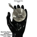 999 Pure Silver Hallmarked 120ml Bowl & Spoon Set - Designer Set