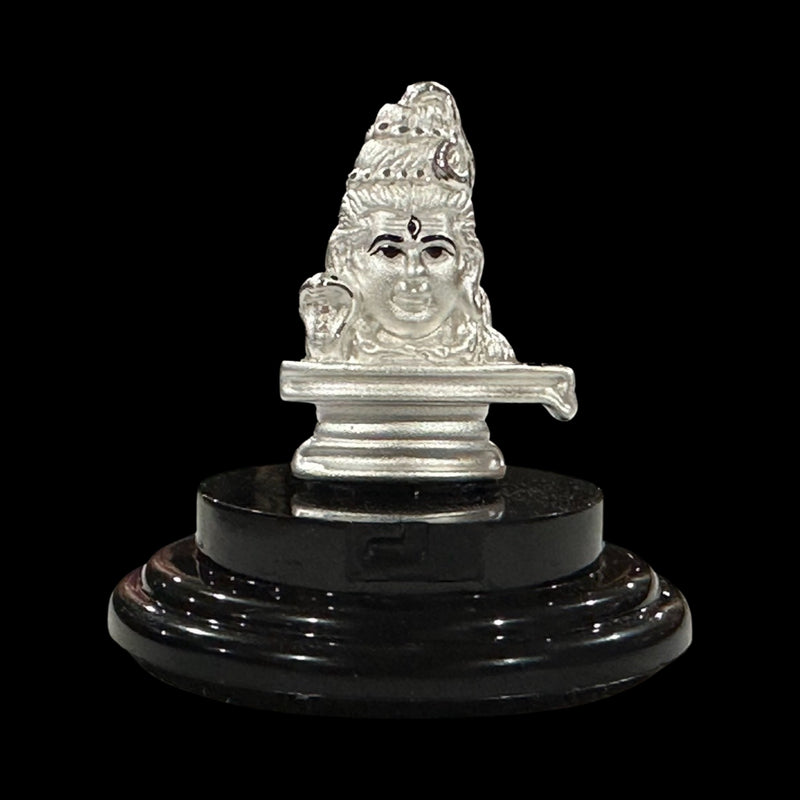 999 Pure Silver Lord Shiva idol / Statue / Murti (Figurine
