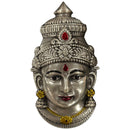 925 Sterling Silver Lakshmi / VaraLakshmi / Ammavaru Face (Figurine