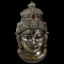 925 Sterling Silver Lakshmi / VaraLakshmi / Ammavaru Face (Figurine