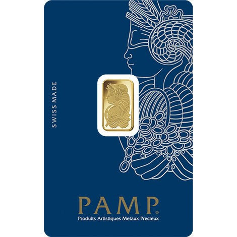 2.5 gram Gold Bar - PAMP Suisse Lady Fortuna Veriscan®