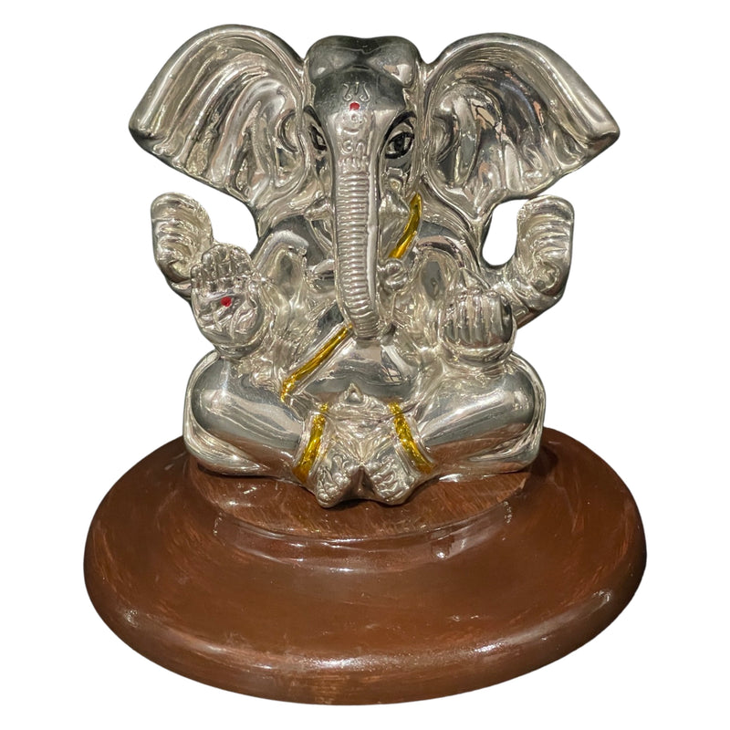 999 Pure Silver BIG Ganesh / Ganpathi idol / Statue / Murti (Figurine