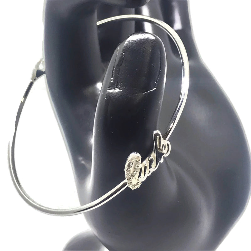 925 Sterling Silver Luck / Love / XOXO Bracelet- Style