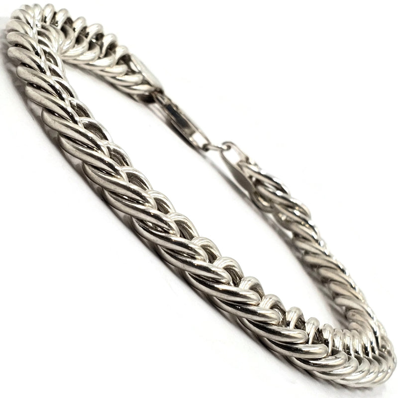 925 Sterling Silver Curb Bracelet- Style
