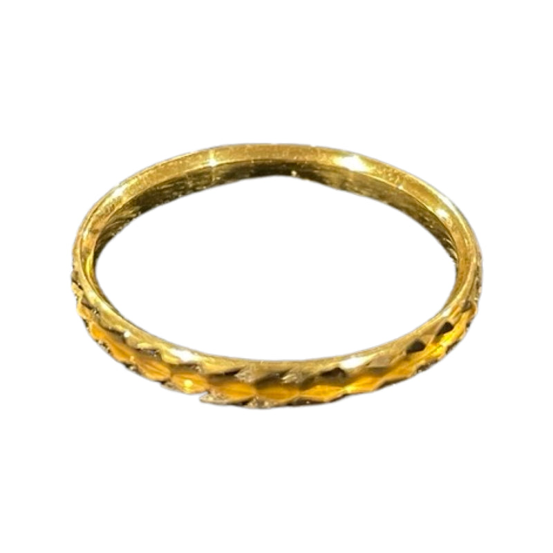 750 Eighteen Karat (18 KT) Gold Ring- Style