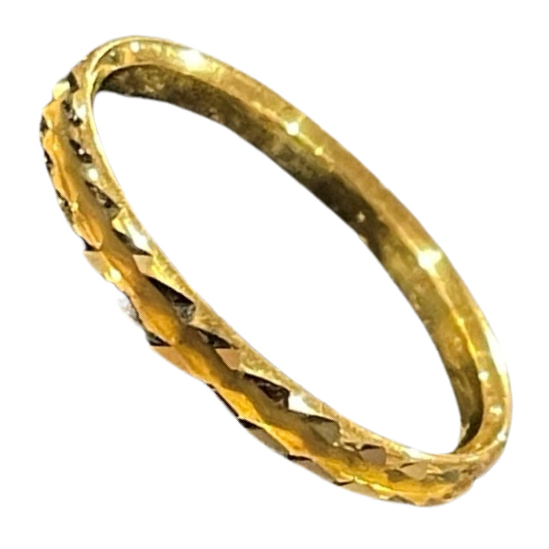 750 Eighteen Karat (18 KT) Gold Ring- Style