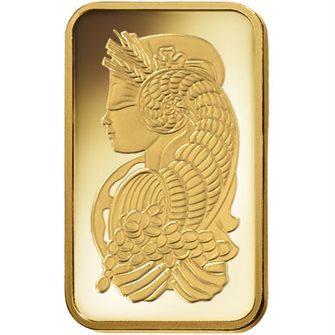 10 gram Gold Bar - PAMP Suisse Lady Fortuna Veriscan®