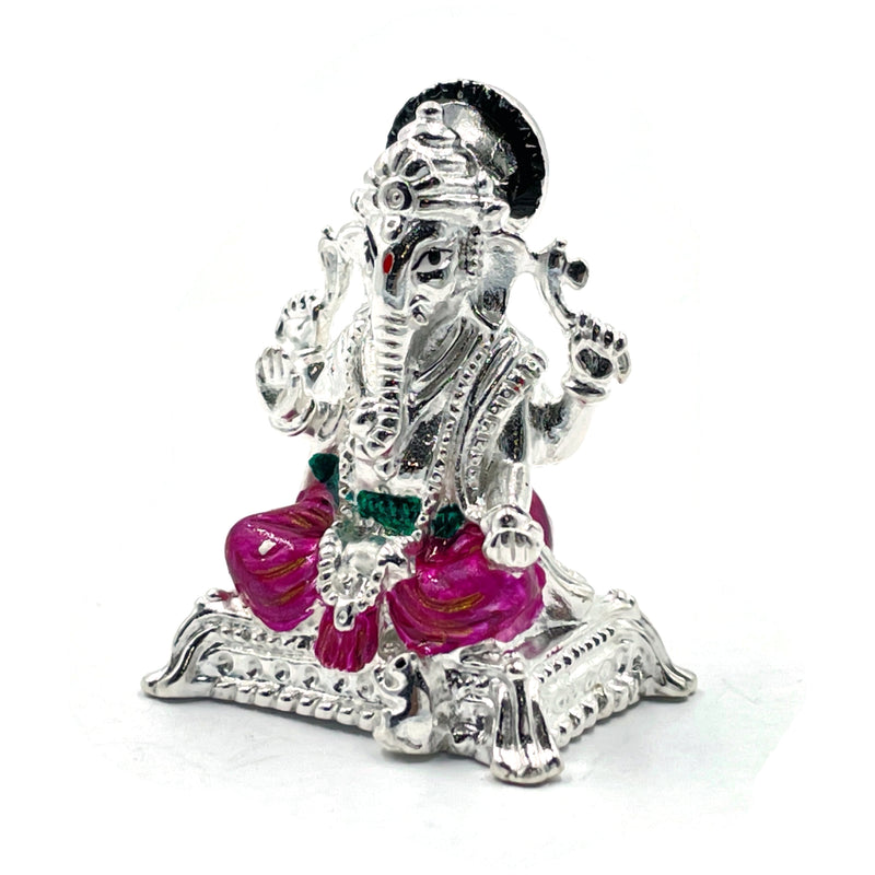 925 Sterling Silver Solid Ganesh idol (Figurine