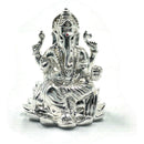 925 Sterling Silver Solid Ganesh idol (Figurine