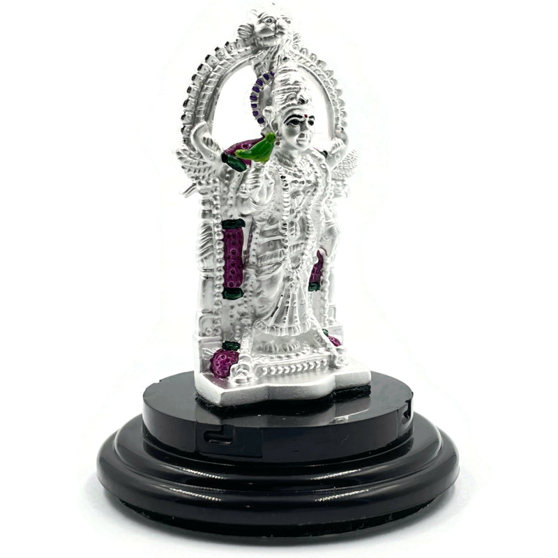 999 Pure Silver Meenakshi idol / Statue / Murti (Figurine