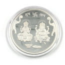 999 Pure Silver Ganesha Lakshmi MMTC Certified 100 Gram Sealed Coin