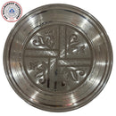 925 Sterling Silver Hallmarked Big Puja Thambalam / Platter Plate