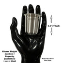 999 Pure Silver Hallmarked Glass - Style