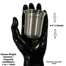 999 Pure Silver Hallmarked Glass - Style