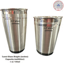 999 Pure Silver Hallmarked Designer Big Lassi Glass (Tumbler) - Style