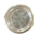 999 Pure silver Hallmarked 2.75- Inch Small Puja Kalash Cover Plate