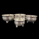 925 Sterling Silver Designer Hallmarked Puja Bowl with Stand - Style