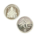999 Pure Silver Ganesha Lakshmi / Laxmi Coin 10 Gram Sealed Pair Set - Figurine