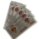 999 Pure Silver Lakshmi Ganesh Gift Note (Pack of 5)