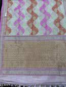 Authentic  Banarasi Khaddi Georgette Silk Saree