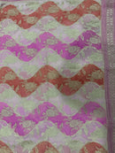 Authentic  Banarasi Khaddi Georgette Silk Saree