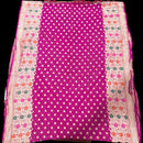 Authentic Banarasi Bandhej Georgette Silk Saree