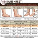 750 Silver Kids Round Anklet - Style