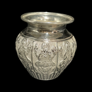 999 Pure Silver Hallmarked Puja Ashta Lakshmi Kalash - Style