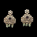 925 Sterling Silver Designer Long Necklace & Earring Set - Victorian Style