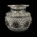 925 Sterling Silver Hallmarked Ashtha Lakshmi Puja Kalash - Style