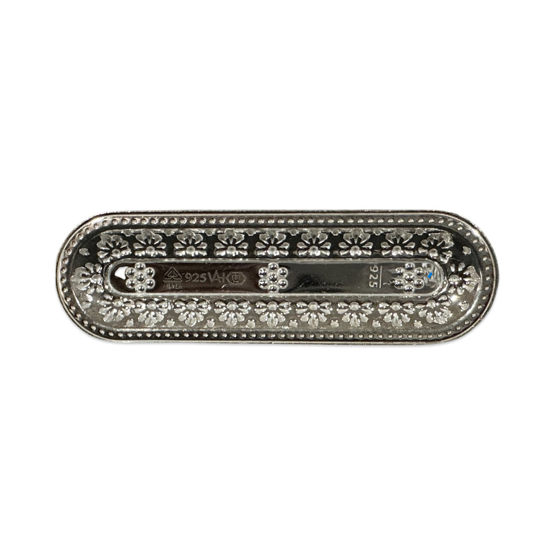 925 Sterling Silver Hallmarked Balaji Incense Stick Holder / Agarbatti Stand - Style