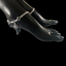 700 Silver Bridal / Party Anklet with Enamel & Stones - Style