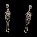 925 Sterling Silver CZ Studded Earrings / Jhumki - Design