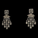 925 Sterling Silver CZ Studded Earrings / Jhumki - Design