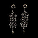 925 Sterling Silver CZ Studded Earrings / Jhumki - Design