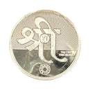999 Pure Silver Ganesha 10 Gram Meena Coins (Pack of 5 Coins)