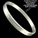 925 Sterling Silver Hallmarked Punjabi / Sikh Men Kada