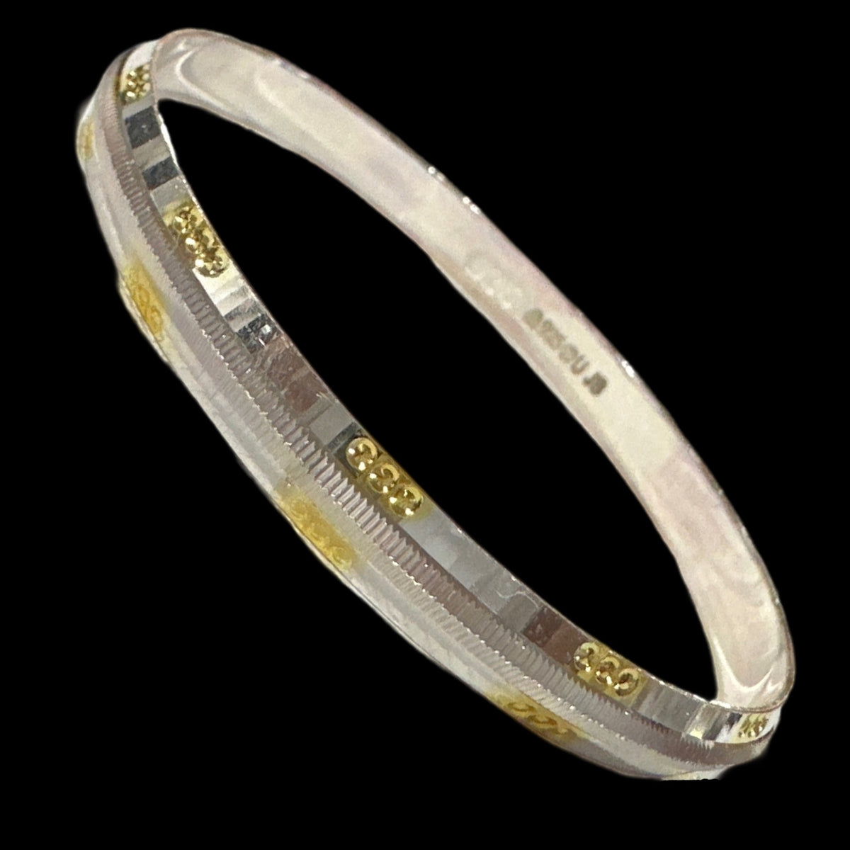 925 Sterling Silver Hallmarked Punjabi Sikh Men Kada 19