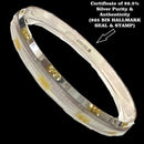 925 Sterling Silver Hallmarked Punjabi / Sikh Men Kada