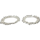 700 Silver Kids Traditional Bell Anklet - Style