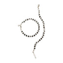 925 Sterling Silver New Born / Toddler Kids Black Beads Najariya - Style