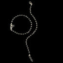 925 Sterling Silver New Born / Toddler Kids Black Beads Najariya - Style