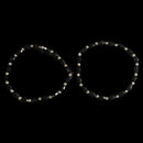 925 Sterling Silver New Born / Toddler Kids Black Beads Stretchable Najariya - Style